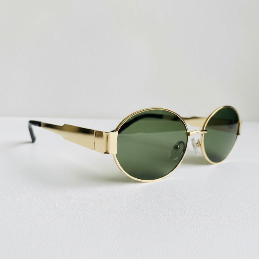 XOXO VERDE dorado