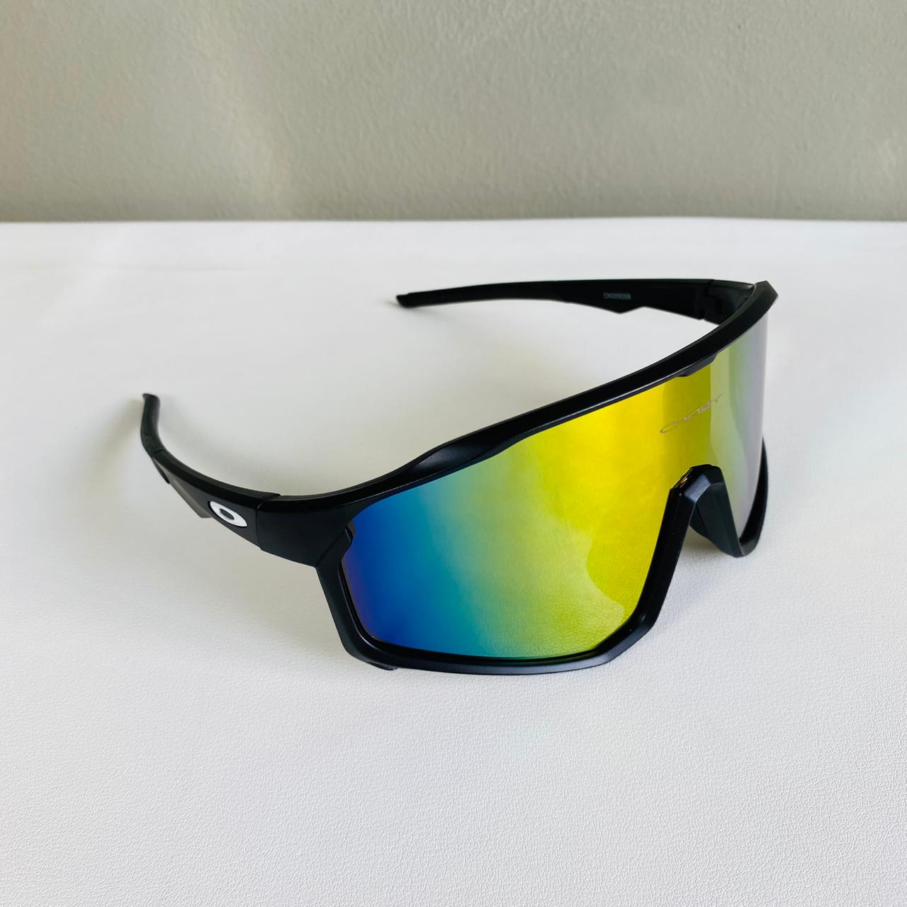 OAKLEY Ciclismo negro amarillo