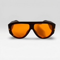 ICON negro naranja