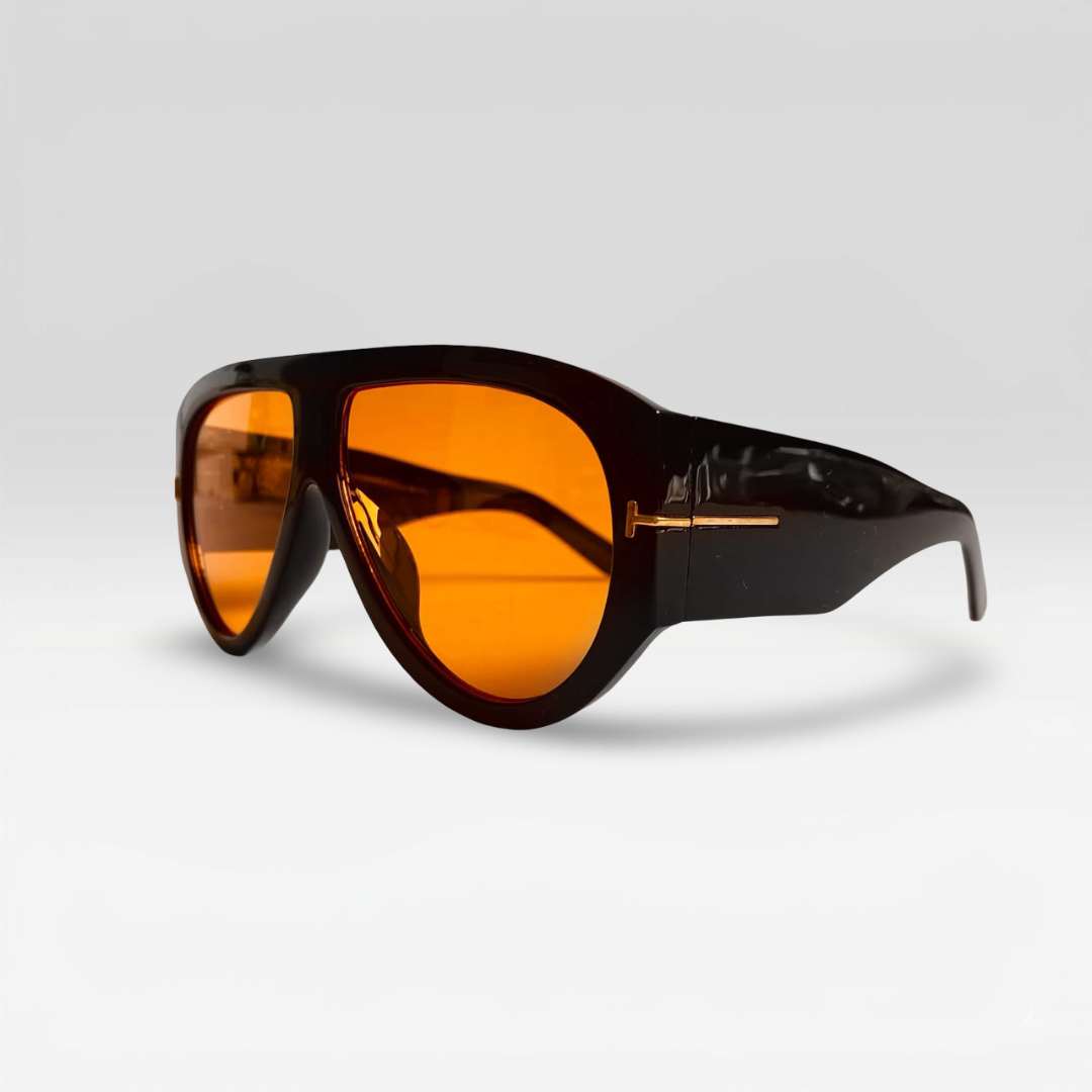 ICON negro naranja