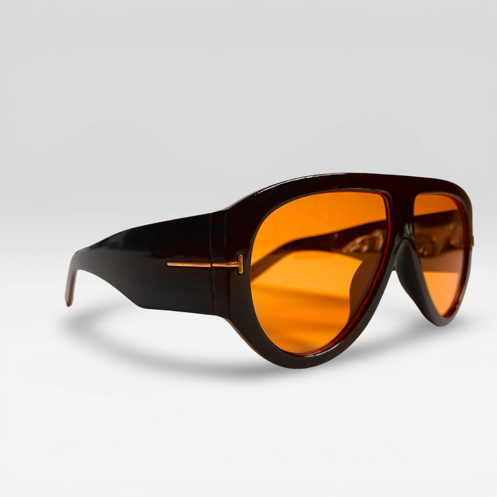 ICON negro naranja