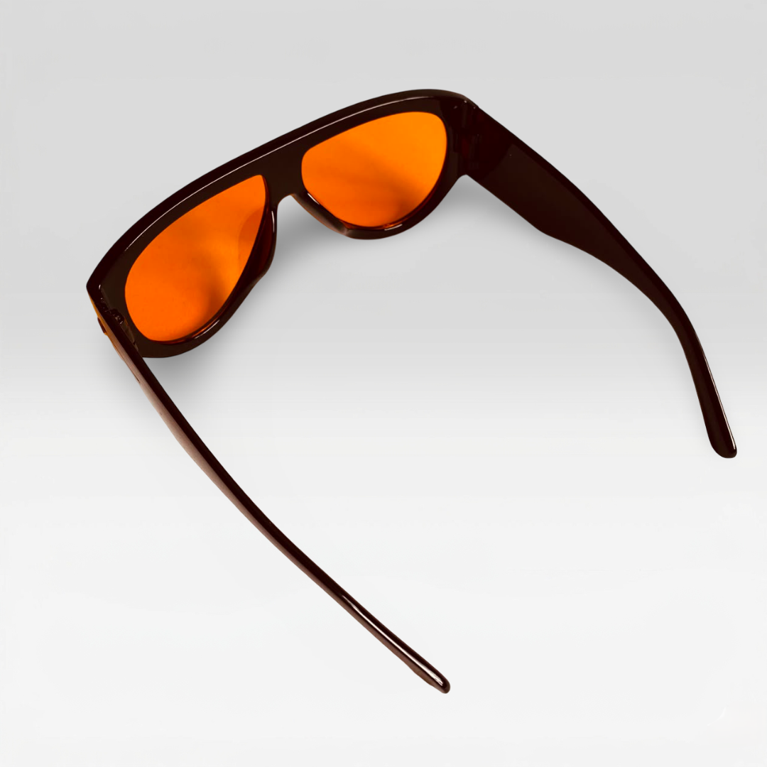 ICON negro naranja